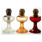 Many rare Aladdin stand lamps