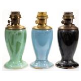 Many Aladdin vase lamps