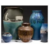 Good selection of American art pottery