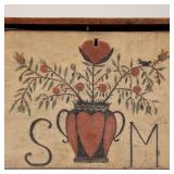 Detail of blanket chest