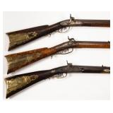 Good selection of Shenandoah Valley of Virginia long rifles