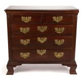 Fine Philadelphia Chippendale mahogany bachelor