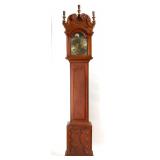 John Fisher (York, PA) carved cherry tall-case clock, Swinehart Collection