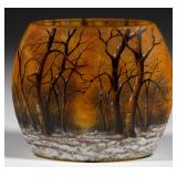 Daum vase, from a good selection of European and American art glass