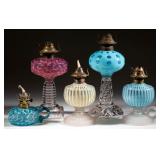 Opalescent glass including a collection of Opaline Brocade/Spanish Lace