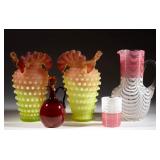 Rare Hobbs, Brockunier & Co. art glass from the Bredehoft collection