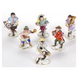 Large selection of porcelain figures