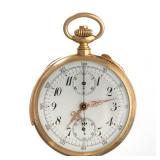 Swiss 18K repeater pocket watch