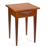 Outstanding Rockingham Co., Shenandoah Valley of Virginia, paint-decorated poplar and yellow pine "t