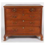 Winchester, VA Chippendale walnut chest of drawers (c.1790)