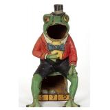 Rare late 19th-century papier-mache figural carnival toss