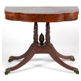 Duncan Phyfe (attributed) Classical card table