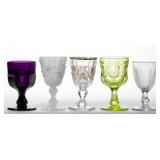 Sample of Greene goblet collection