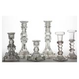 Selection of lacy-period candlesticks