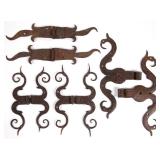 From the early iron collection of the late James C. Leonard, Jamestown, NC