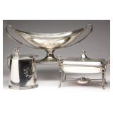 Large selection of sterling silver, including examples by Tiffany, Gorham, and other fine makers