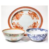 From a selection of Asian ceramics, including many Chinese Export wares