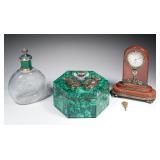 Russian decorative arts, including items in the manner of Faberge