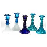 Sample of colored candlesticks