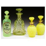 Additional cologne bottles