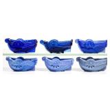 Rare colored boat salts