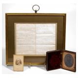 Outstanding group of Robert E. Lee related items from the family of Col. S. R. Johnston, CSA,...
