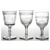 Large collection of Iowa City including goblets