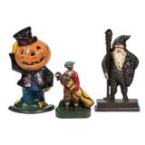 From a good selection of cast-iron doorstops, including many rare examples in original paint