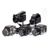 Estate collection of cameras including medium format