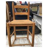 Straight back chair 