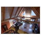 Vaulted ceiling great room