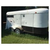 Horse trailer w/dressing