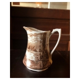 Transferware Pitcher