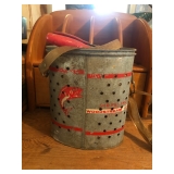 Vintage Minnow Bucket (back)