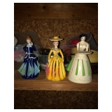 Vintage Napkin Ladies