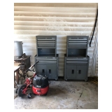 Tool Chests on rollers with keys