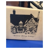 Retired Department 56 Dickens Village Lighted Christmas House