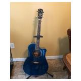 Fender Guitar with stand