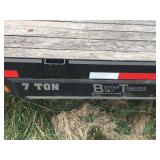 7 ton Better Built Trailer 