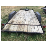 16 ft dovetail trailer 