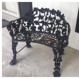 Iron lawn furniture