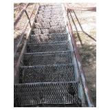 12 step metal stairway
