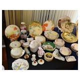 large selection hand painted china