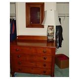 period dresser and mirror