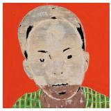 Aime Mpane Enkobo, carved wood and paint