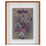 Laura Owens, pastel graphic