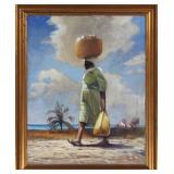 Vincent Cassellanet, oil on canvas