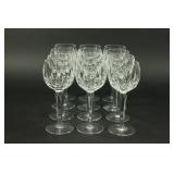 Lot 31: Set 12 Waterford Wine Glasses 