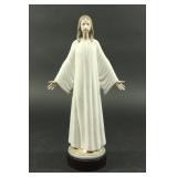 Lot 52: Lladro Porcelain Figure of Jesus 