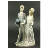 Lot 54: Lladro "Bride and Groom" #1404 